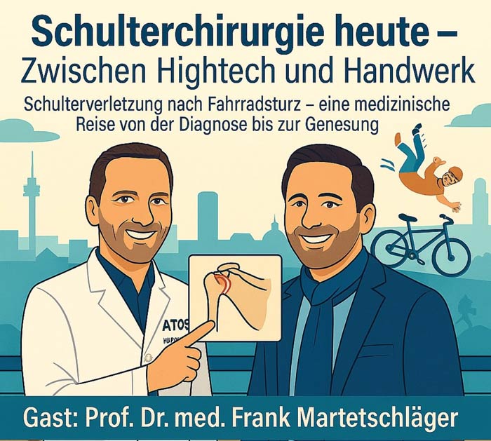 Schulterchriurgie heute - Zwischen Hightech und Handwerk - Podcast mit Prof. Dr. med. Martetschläger